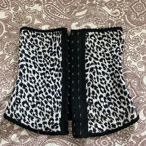 Leopard Print Corset